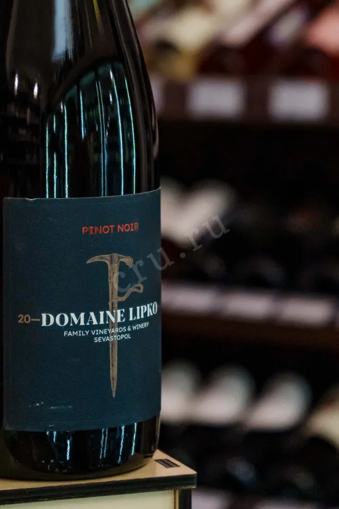 В магазине Крю Профи Domaine Lipko Pinot Noir 2023 0.75 л