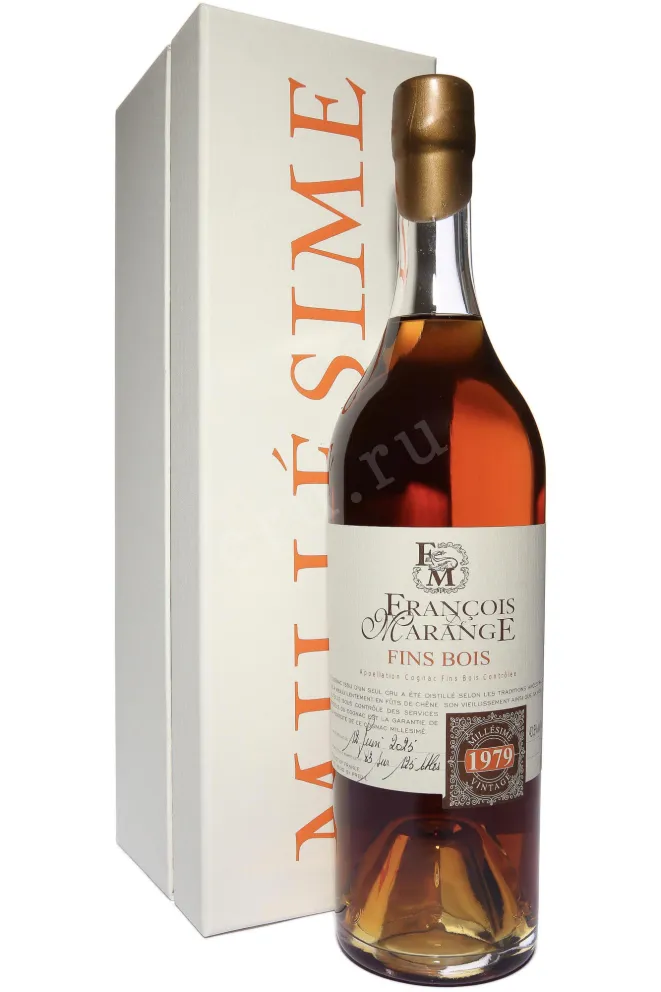 Коньяк Francois de Marange Fins Bois AOC in gift box 1979 0.7 л