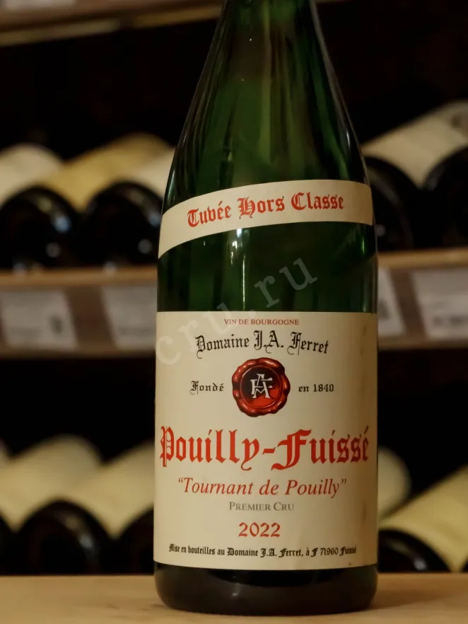 В магазине Крю Профи Domaine J.A. Ferret Pouilly-Fuisse Cuvee Hors Classe Tournant De Pouilly 2022 0.75 л
