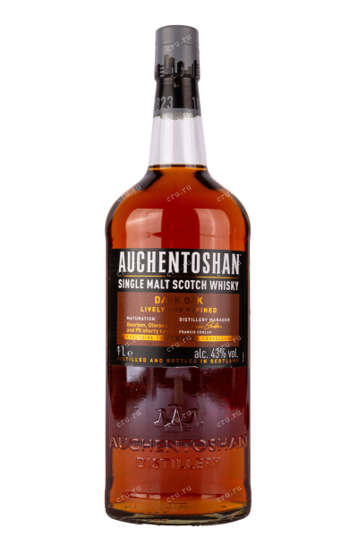 Виски Auchentoshan Dark Oak  1 л