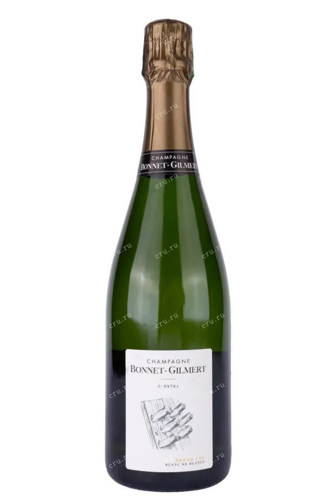 Шампанское Bonnet-Gilmert L’Extra Grand Cru Blanc de Blancs 2019 0.75 л