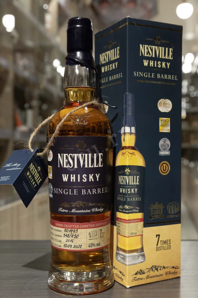 В магазине Крю Профи Nestville Single Barrel with gift box 0.7 л