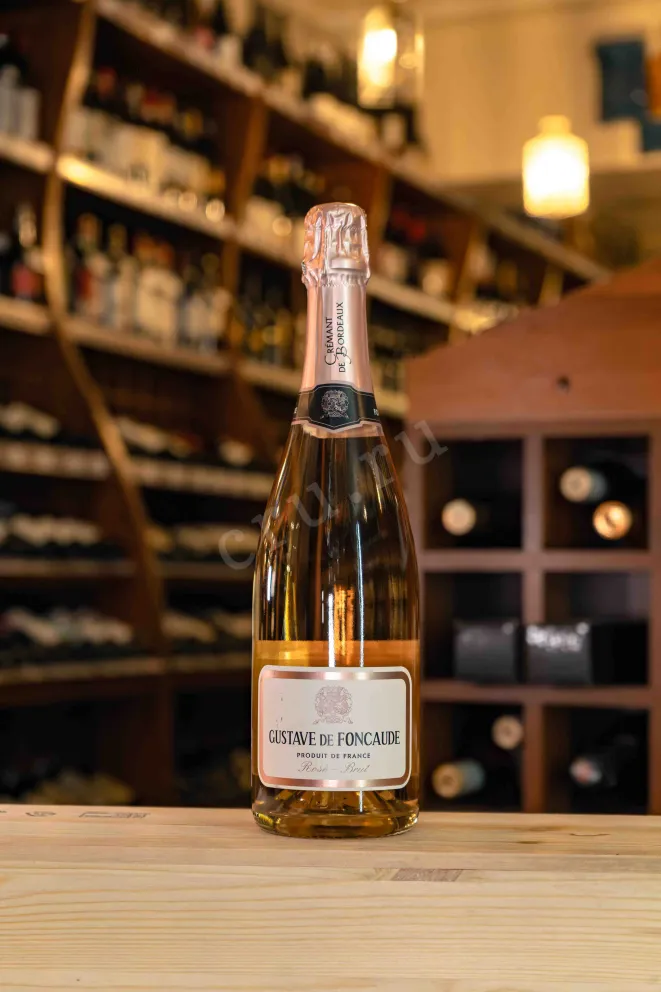 В магазине Крю Профи Gustave De Foncaude Cremant De Bordeaux Rose 2023 0.75 л