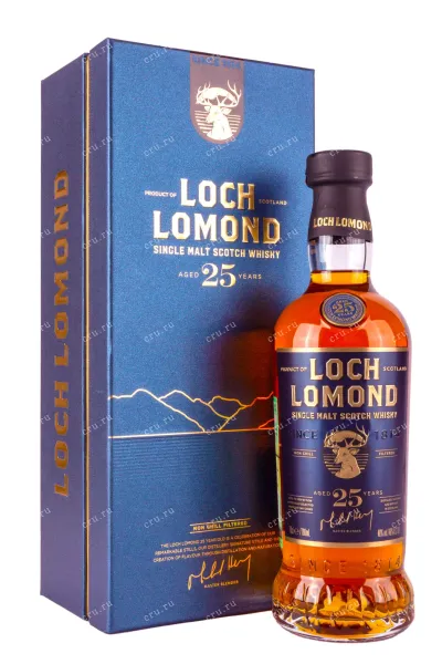 Виски Loch Lomond Single Malt 25 years in gift box  0.7 л