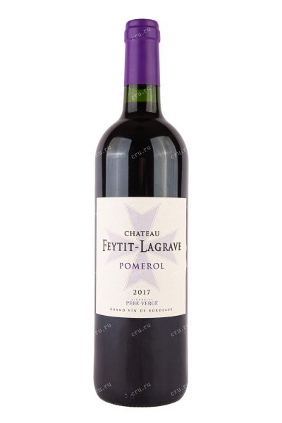 Вино Chateau Feytit Lagrave Pomerol 2017 0.75 л