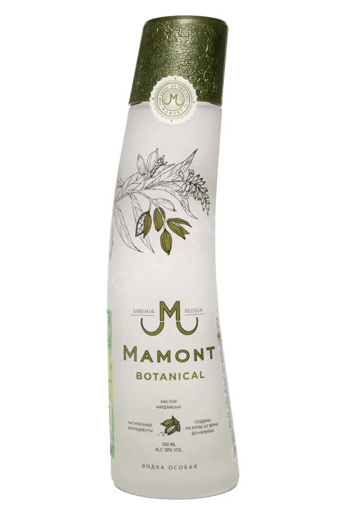 Водка Мамонт Ботаникал Особая  0.5 л