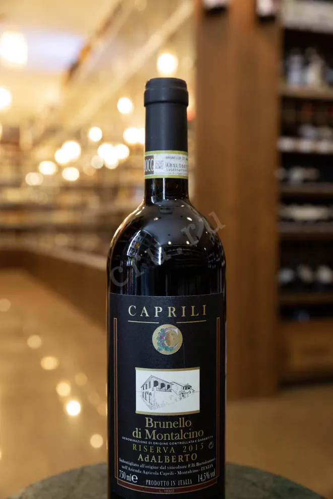 В магазине Крю Профи Caprili Brunello di Montalcino AdAlberto Riserva 2015 0.75 л
