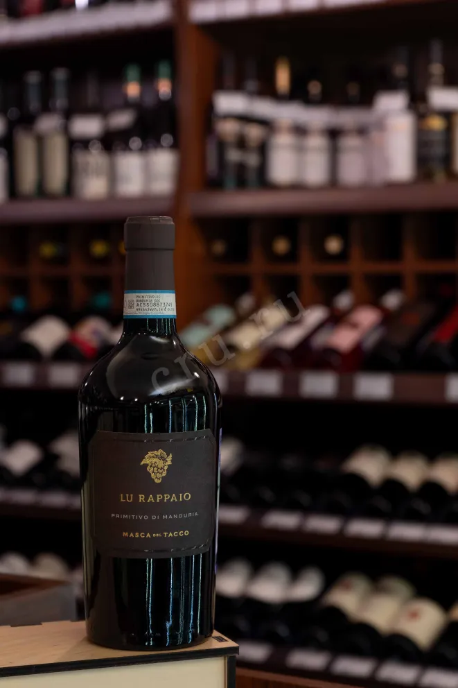 В магазине Крю Профи Lu Rappaio Primitivo di Manduria Masca del Tacco 2023 0.75 л