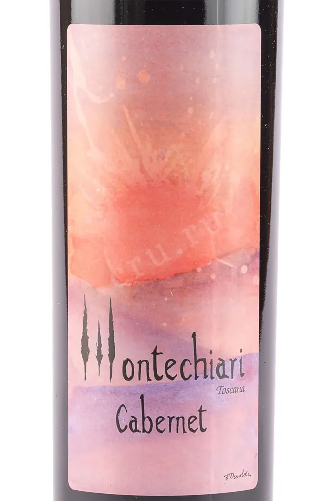 Этикетка Montechiari Cabernet 2011 0.75 л
