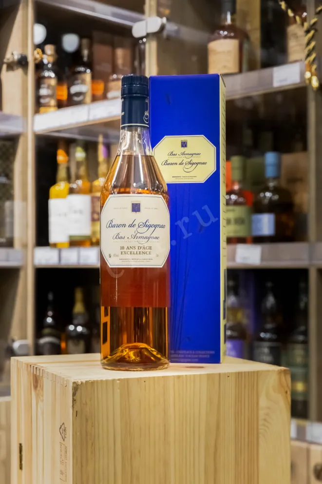 В магазине Крю Профи Baron de Sigognac 10 ans 0.7 л