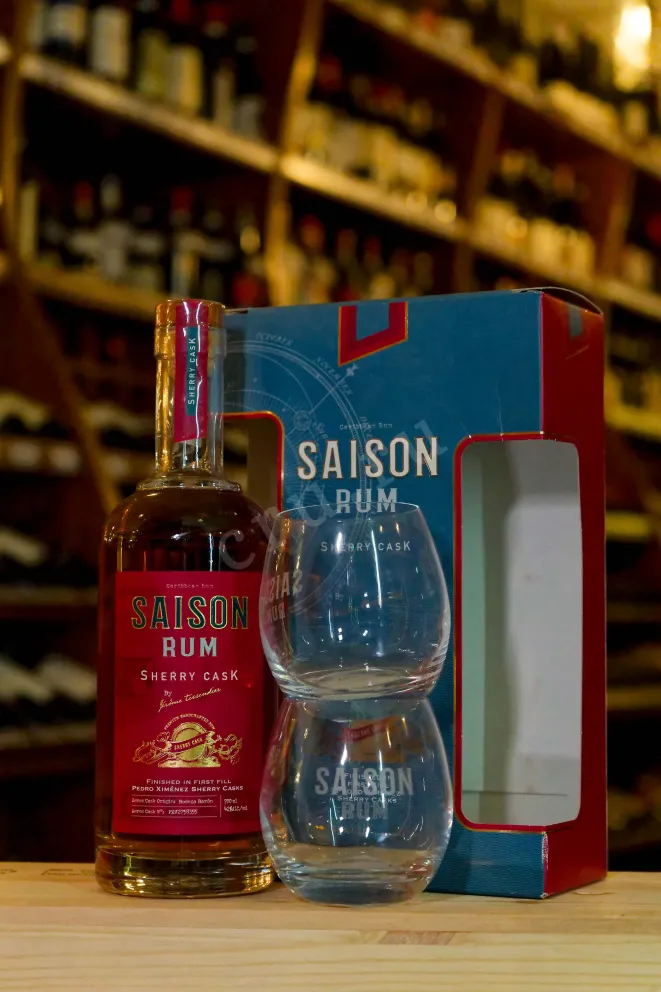 В магазине Крю Профи Saison Sherry Cask with gift box + 2 glasses 0.7 л