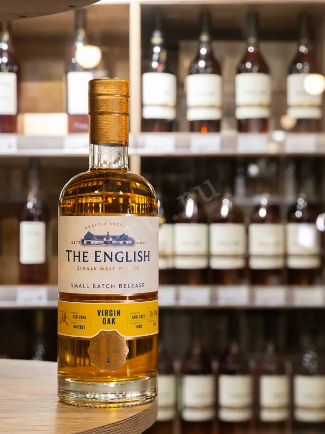 В магазине Крю Профи English Whisky Small Batch Release Virgin Oak gift box 0.7 л