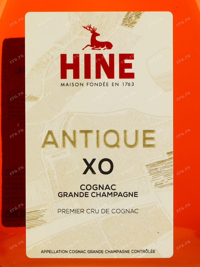 Этикетка Hine Antique XO 0.7 л