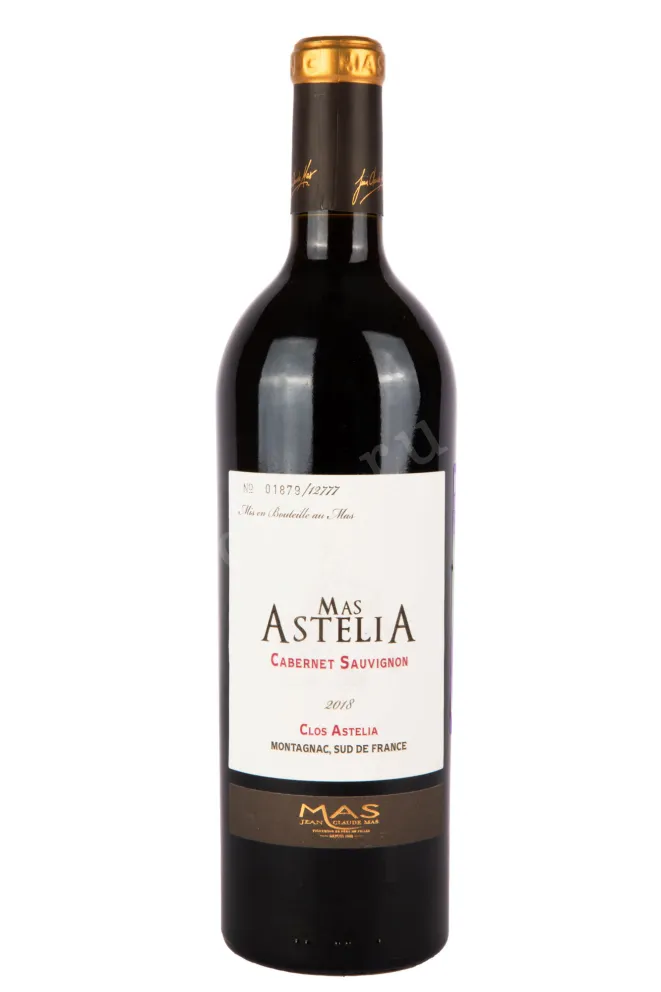 Вино Mas Astelia Cabernet Sauvignon Pays d'Oc IGP 2018 0.75 л