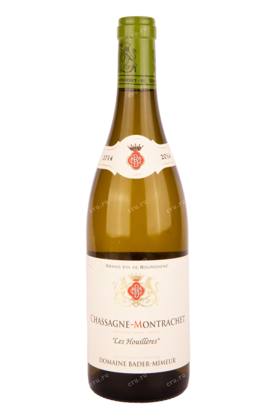 Вино Domaine Benoit Ente Chassagne-Montrachet 2014 0.75 л