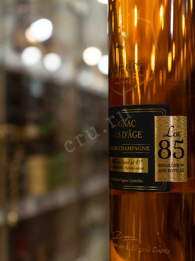 В магазине Крю Профи Dupuy Lot 85 Hors d'Age Grand Champagne AOC in gift box 0.7 л