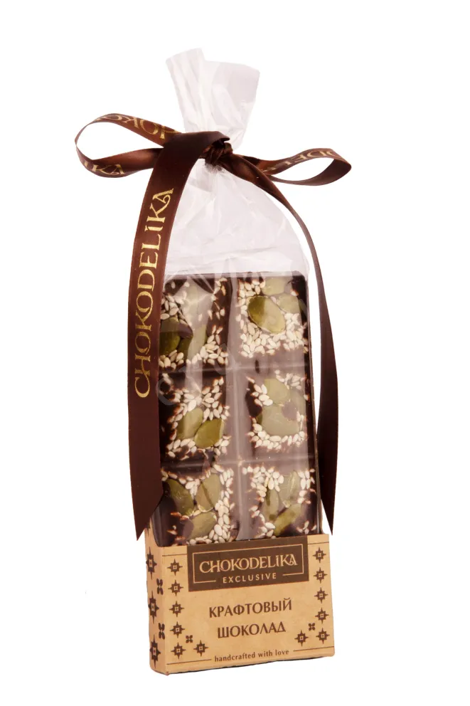 Шоколад Чокоделика «Крафтовый микс 4» тёмный 50 г