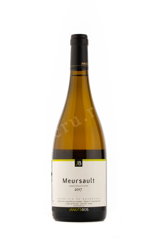 Вино JanotsBos Meursault AOC 2017 0.75 л