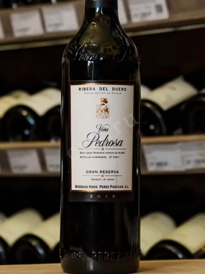 В магазине Крю Профи Vina Pedrosa Gran Reserva Ribera del Duero 2016 0.75 л