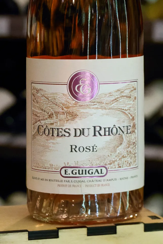 В магазине Крю Профи Guigal Cotes du Rhone Rose 2024 0.75 л