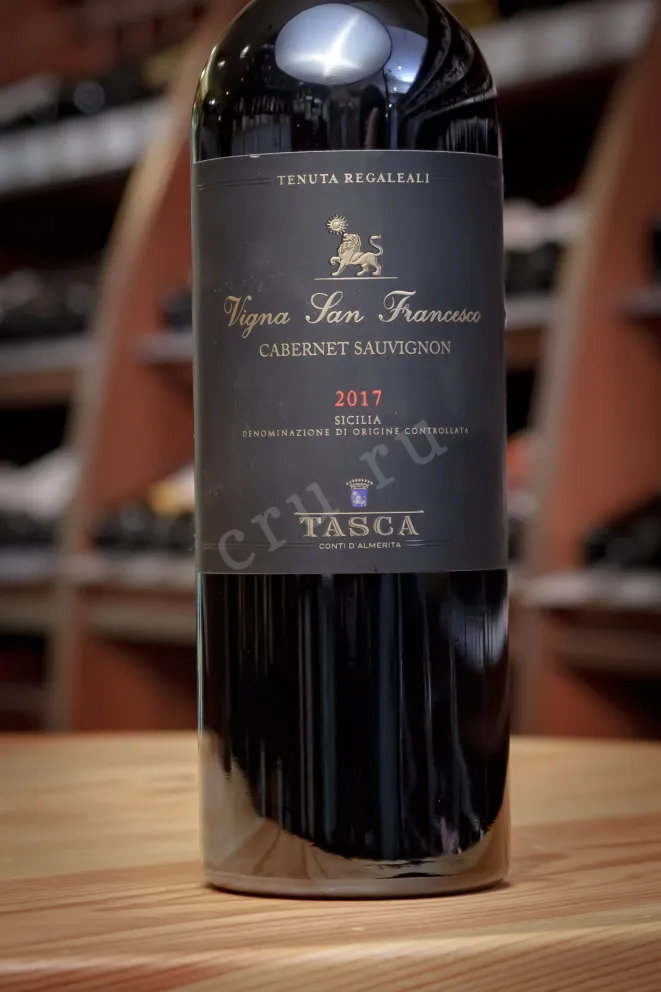 В магазине Крю Профи Tasca d'Almerita Vigna San Francesco Cabernet Sauvignon  2017 0.75 л