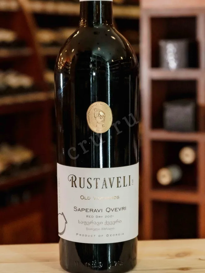 В магазине Крю Профи Rustaveli Saperavi Qvevri 2021 0.75 л
