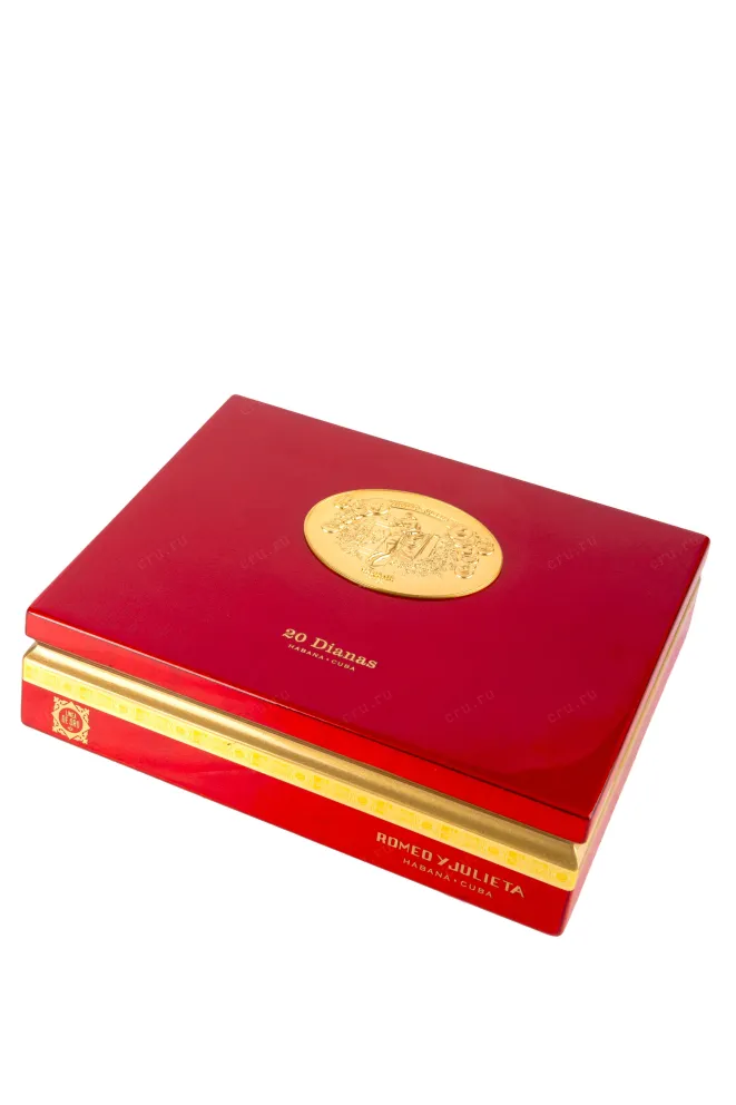 Деревянная коробка Romeo y Julieta Dianas *20