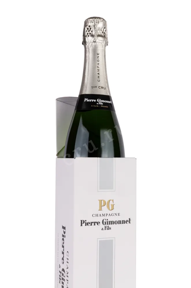 В подарочной коробке Pierre Gimonnet & Fils Cuis 1er Cru gift box 2020 0.75 л