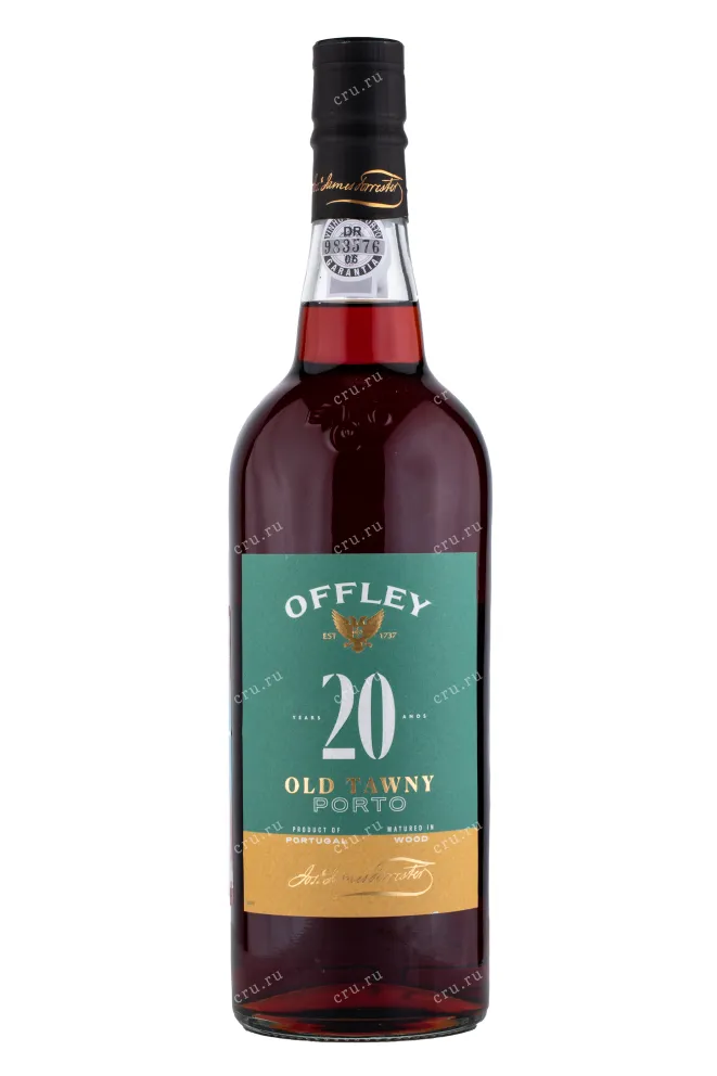 Бутылка портвейна Оффли 20 лет 0.75 л