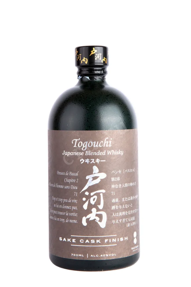 Бутылка Togouchi Sake Cask Finish with gift box 0.7 л