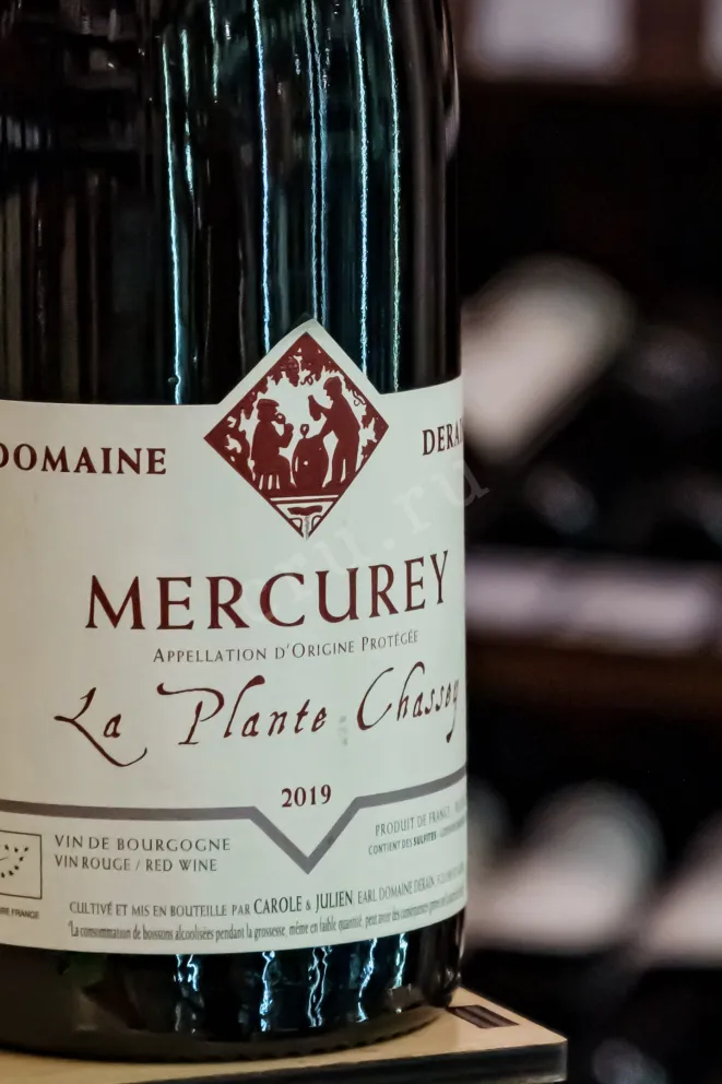 В магазине Крю Профи Domaine Derain La Plante Chassey Mercurey 2019 0.75 л