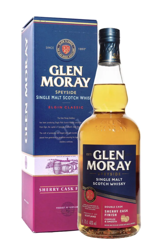 Виски Glen Moray Elgin Classic Sherry Cask Finish  0.7 л