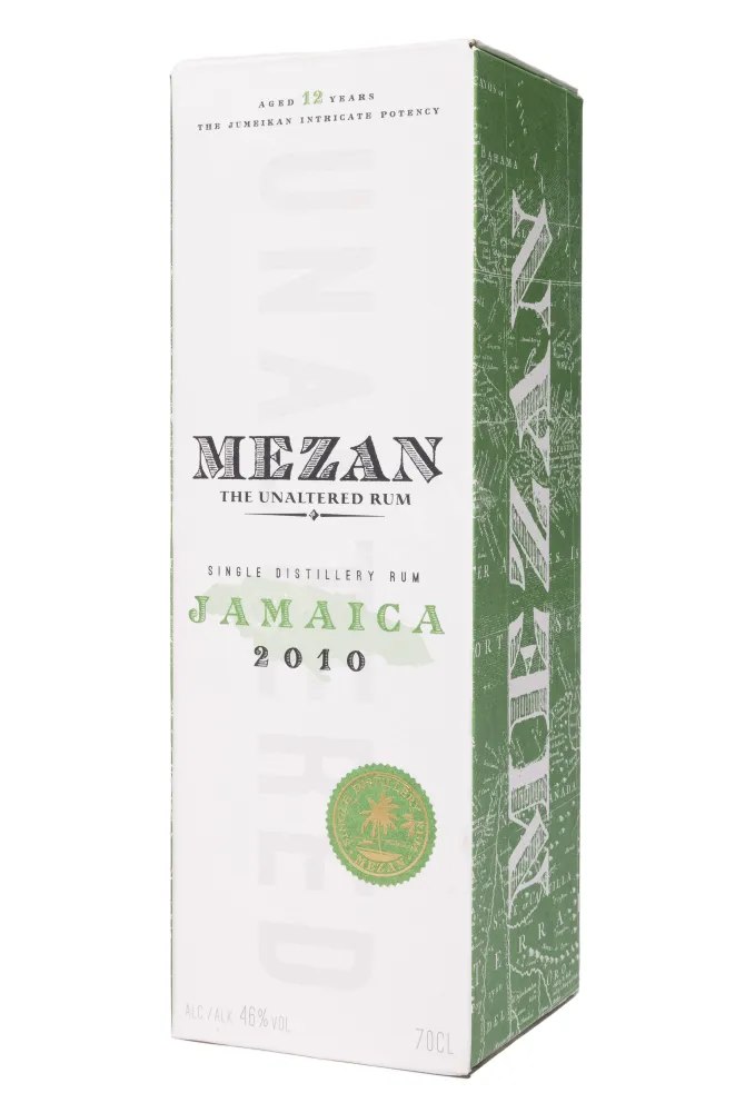 Подарочная коробка Mezan Jamaica 2010 in gift box 0.7 л