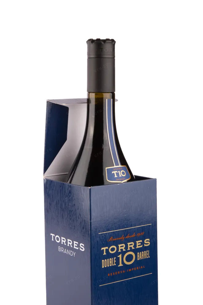 Бренди Torres 10 Double Barrel gift box  0.7 л