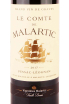 Этикетка Le Comte de Malartic Pessac-Leognan 2017 0.75 л