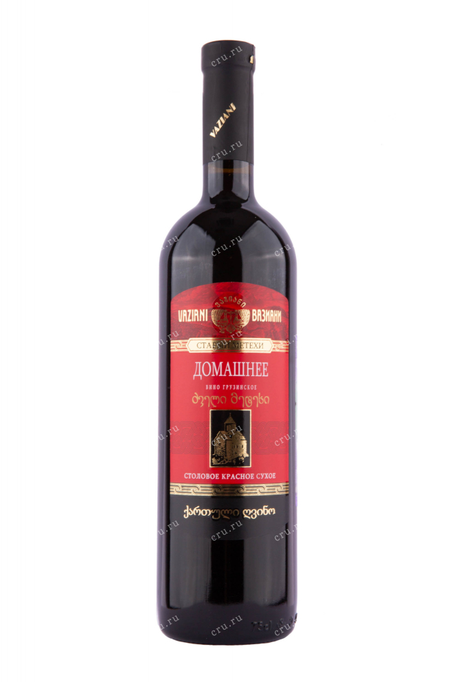 Вино Vaziani Old Methekhi red dry 2018 0.75 л
