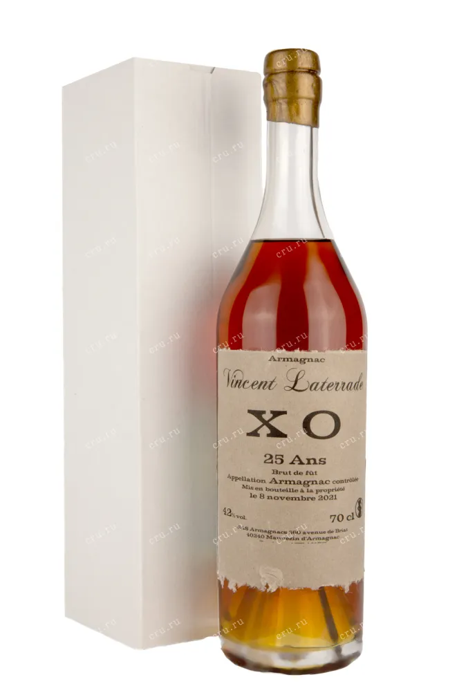 Арманьяк Vincent Laterrade AOC XO 25 years  0.7 л