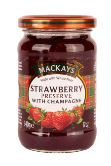 Джем Mackays Strawberries with champagne 340 g