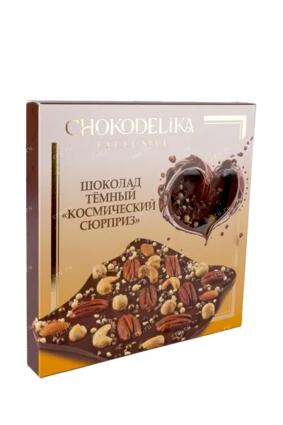 Шоколад Чокоделика тёмный Космический сюрприз 180 г