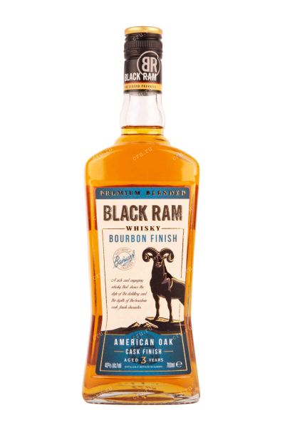 Виски Black Ram Bourbon Finish  0.7 л
