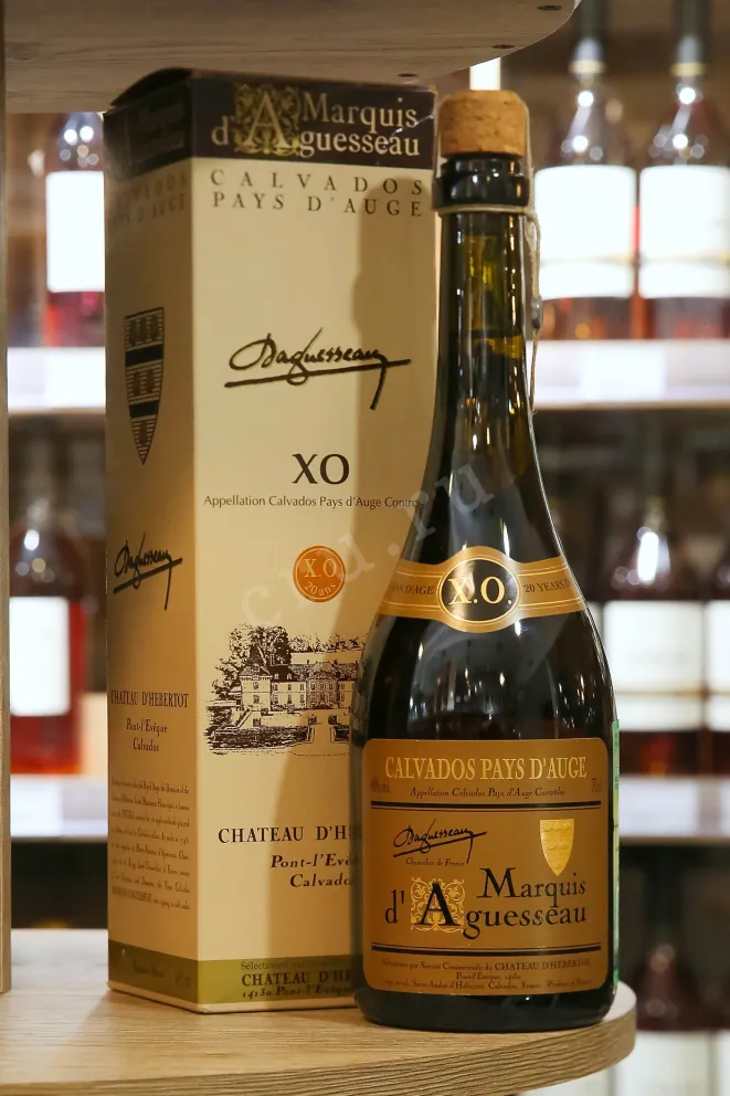 В магазине Крю Профи Marquis d'Aguesseau XO 20 years gift box 0.7 л