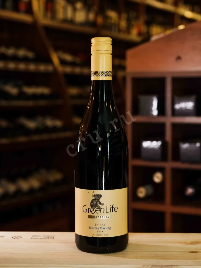В магазине Крю Профи GreenLife Shiraz Murray Darling 2024 0.75 л