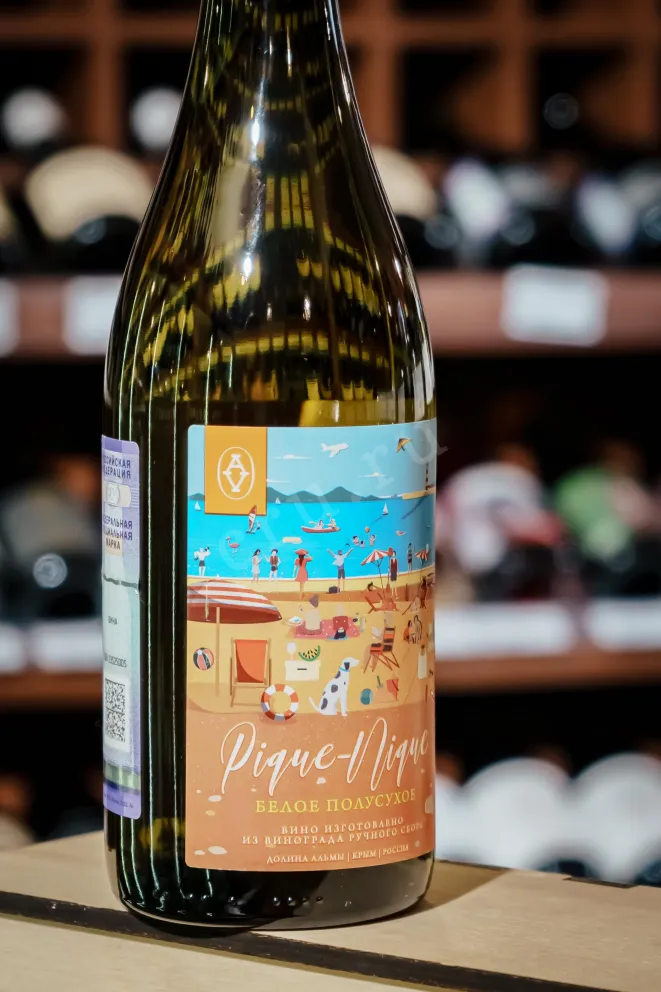 В магазине Крю Профи Alma Valley Picnic white semi-dry 2021 0.75 л