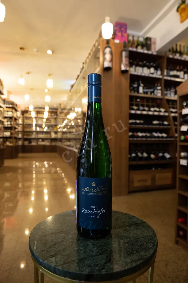 В магазине Крю Профи Wurtzberg Rothschifer  Riesling 2021 0.75 л