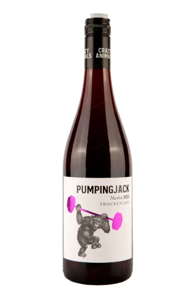 Вино Pumping Jack Merlot Trocken 2020 0.75 л