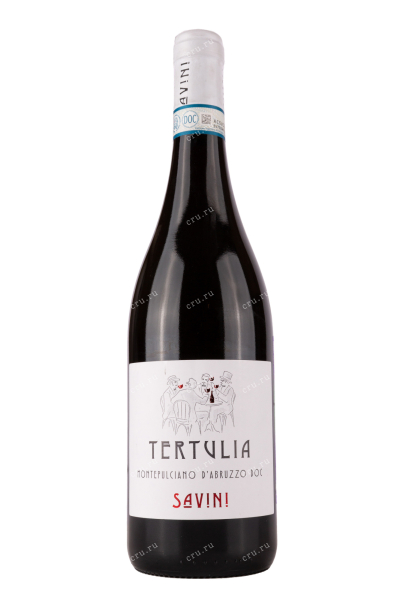 Вино Savini Tertulia Montepulciano dAbruzzo 2022 0.75 л