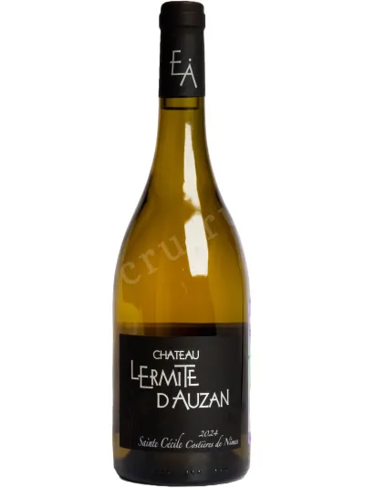 Вино Chateau L'Ermite d'Auzan Saintе Cecile Costieres de Nimes Blanc 2024 0.75 л