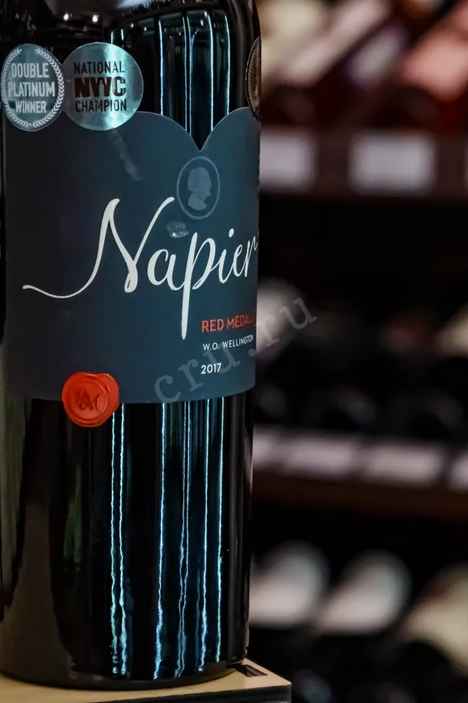 В магазине Крю Профи Napier Red Medallion Wellington 2017 0.75 л