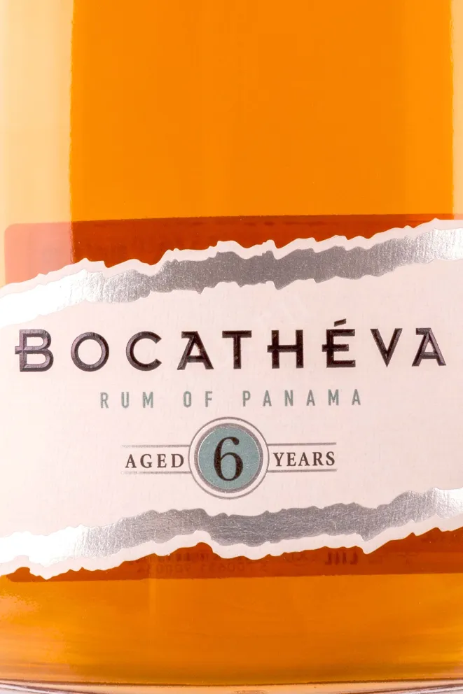 Этикетка Bocatheva 6 years old in gift box 0.7 л