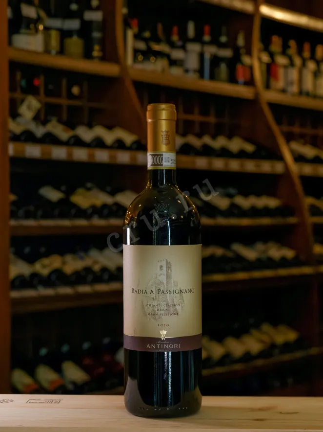 В магазине Крю Профи Antinori Badia A Passignano Chianti Classico DOCG Gran Selezione 2020 0.75 л